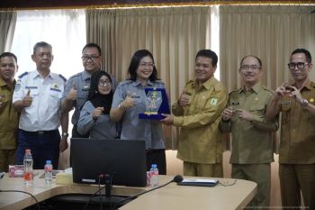 Kanwil Kemenkum Kalbar dan Pemkab Bengkayang monev harmonisasi