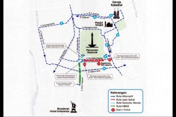 DKI siap rekayasa lalin menuju Gambir hingga Tanah Abang