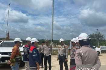 Polisi buka Tol Musi Landas lancarkan jalan Lintas Timur Sumatera selama momen Natal dan Tahun Baru