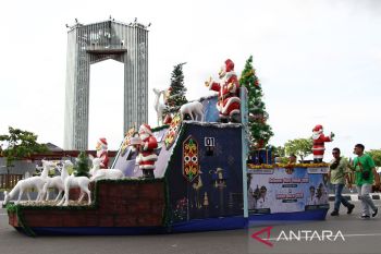 Parade Natal 2025 di Palangka Raya