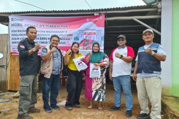 PT Timah menghadirkan layanan kesehatan gratis korban banjir rob