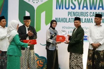 Wali Kota Kediri ajak kuatkan sinergi di Muskercab PCNU