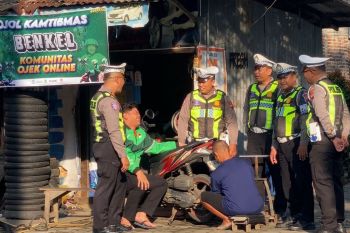 Polresta Pati ajak ojol jadi pelopor keselamatan berlalu lintas