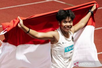 Hasil Atletik Asian Games 2026: Dina Aulia finis ke-5 final lari gawang 100 meter