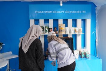 PT Vale tampilkan produk binaan dan  peluang kerja di HUT Morowali ke-26