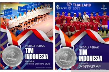 SEa Games: Tim kabaddi putra dan putri persembahkan perak