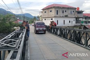 Pemkab Solok apresiasi kehadiran  jembatan bailey di Nagari Paninggahan