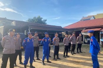 Antisipasi bencana alam, Ditsamapta Polda Banten siagakan personel SAR