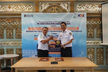 KAI Daop 6 Yogyakarta - Stasiun Metereologi BMKG kerja sama untuk keselamatan perjalanan kereta