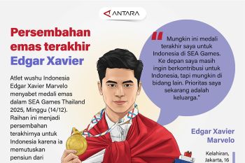 Persembahan emas terakhir Edgar Xavier