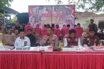 Polisi tangkap belasan pelaku kasus narkoba di Lombok Timur