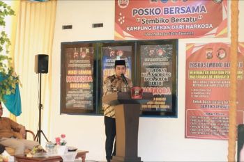 Wako Solok sambut kedatangan Direktur Reserse Narkoba Sumatera Barat