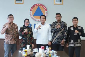 Wako Solok presentasikan langsung kebutuhan peralatan penanganan kebencanaan di BNPB RI