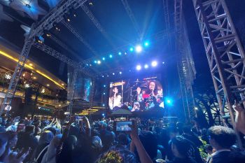 no na sampaikan duka dan ajak berdonasi di konser amal Heal Sumatera