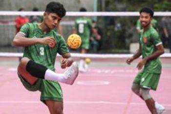 Sepak takraw kuadran harus puas dengan perak setelah kalah dari Thailand