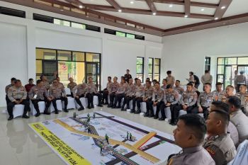 Polres Serang antisipasi kemacetan pada puncak perayaan Natal