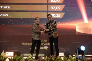 Pemprov Sulsel raih Predikat Informatif