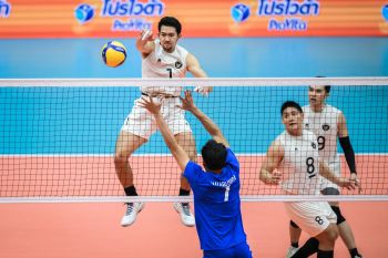 Timnas voli putra Indonesia ke semifinal seusai bekuk Filipina 3-0