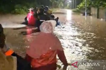Warga Kubangsari Cilegon siaga banjir susulan