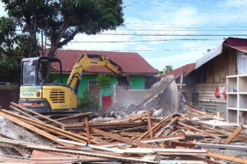 Pemkot Payakumbuh tertibkan bangunan tanpa izin di lahan milik pemerintah
