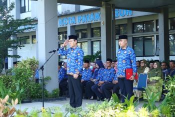 Pemkot Payakumbuh gelar upacara peringatan HUT Korpri