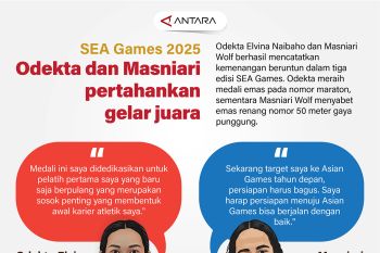 SEA Games 2025: Odekta dan Masniari pertahankan gelar juara