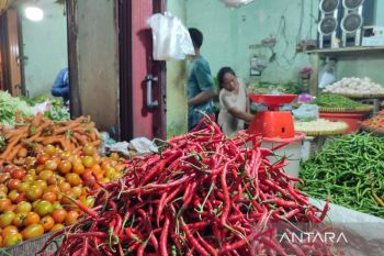 Harga cabai merah di Bengkulu naik hingga Rp85 ribu per kg jelang Natal dan Tahun Baru