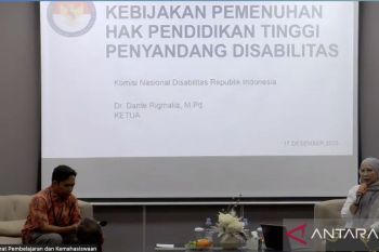 KND temukan masih ada batasan bagi penyandang disabilitas di jenjang Universitas