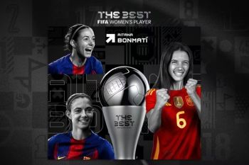 Aitana Bonmati jadi pesepak bola putri terbaik FIFA 2025