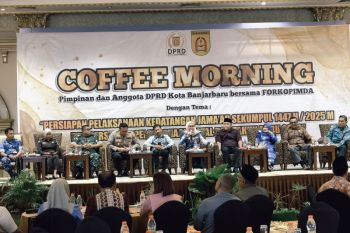 DPRD Banjarbaru-Forkopimda siap sukseskan Nataru dan moment 5 Rajab di Sekumpul