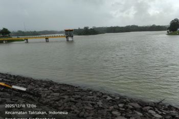 Kondisi Bendungan Sindangheula disebut normal meski terjadi limpasan