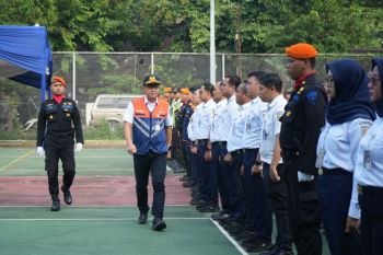 KAI Jember selenggarakan apel pasukan pastikan angkutan Nataru lancar