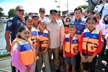 Menhub Dudy tegaskan pentingnya keselamatan pelayaran masyarakat pesisir