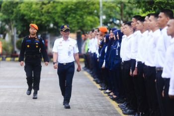 KAI Palembang apel siaga pasukan angkutan Natal 2025