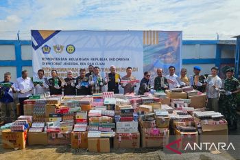Bea Cukai Jambi musnahkan 3,2 juta batang rokok ilegal