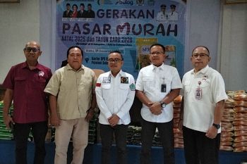 Stefanus Liow gandeng Bulog gelar pasar murah jelang Natal di Sulut
