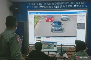 Polres Penajam berupaya bangun budaya tertib lalu lintas terapkan ETLE