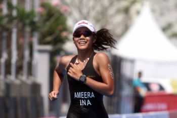 Tim Triatlon Indonesia juara umum SEA Games Thailand