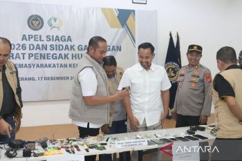 Jelang Nataru, Lapas Serang lakukan sidak hunian dan tes urine WBP