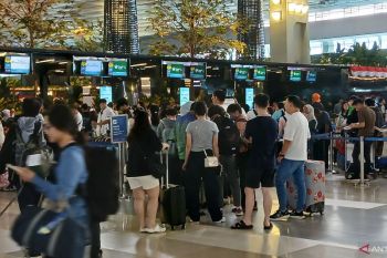 Traffic penumpang periode Nataru di Bandara Soetta mulai meningkat