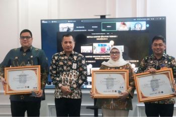 Kanwil Kemenkum Jateng raih penghargaan terbaik dalam penganugerahan legislasi daerah