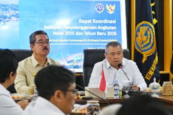 Menhub tekankan kesiapan angkutan Natal-tahun baru di Maluku