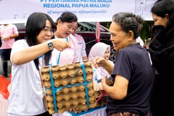 Pertamina Patra Niaga Papua Maluku hadirkan pasar murah sambut Natal dan Tahun Baru