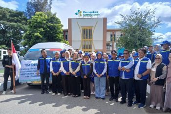 Kemenkes kembali lepas relawan kesehatan hingga psikolog ke Aceh