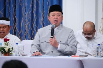 Rakor dengan Kepala Daerah se-Jawa Barat, Menteri Nusron ungkap skema penggantian dan sanksi alih fungsi lahan sawah