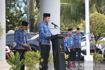 Kanwil Kemenkum Bengkulu teguhkan semangat bela negara pada peringatan Hari Bela Negara ke-77