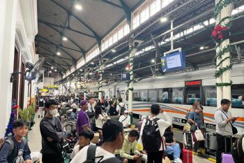 KAI Daop 6 Yogyakarta: Penumpang yang berangkat pada hari ketiga Nataru 2025/2026 tembus 46.602 pelanggan