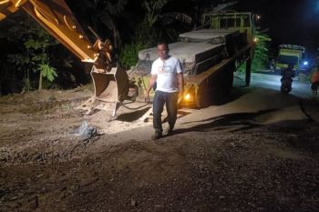 Pemkab Tanjab Timur siaga alat berat di titik macet dukung Nataru