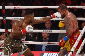 Menang KO atas Jake Paul, Anthony Joshua tantang Tyson Fury