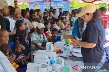 1.231 warga Manokwari antusias manfaatkan pemeriksaan dan pengobatan kesehatan gratis